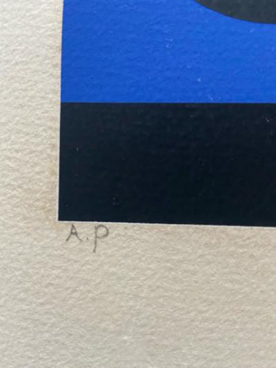 Yaacov AGAM - Geometric structures, 1977-79 - Lithographie signée au crayon 2