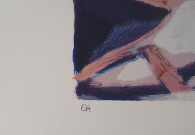 Gabriel GODARD : Bord de mer - Lithographie originale signée 2