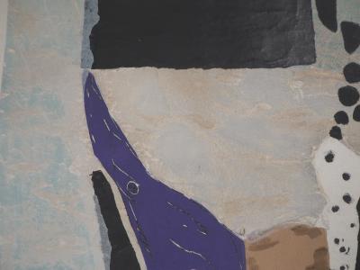 François-Xavier FAGNIEZ : Ange - Gravure en carborundum signée et numérotée 2
