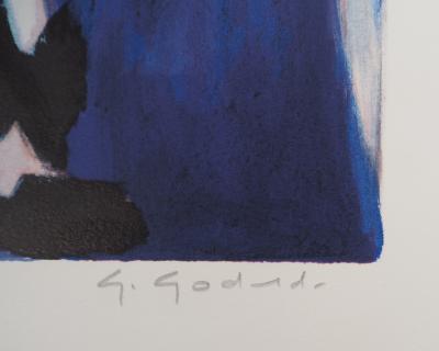 Gabriel GODARD : Bord de mer - Lithographie originale signée 2