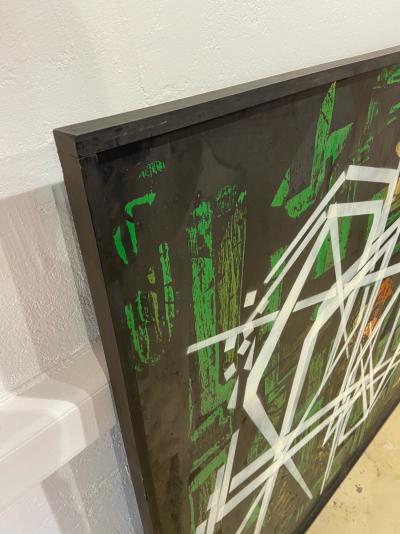 Medaglini - N-OR, 1989 - Technique mixte sur panneau de bois 2