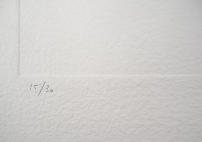 Paul GUIRAMAND : Hommage à Matisse - Gravure en carborundum signée et numérotée 2