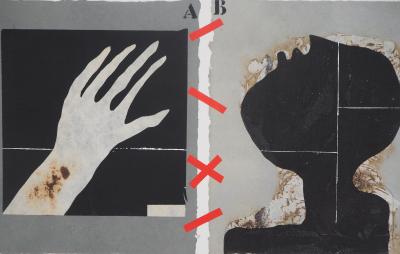 James COIGNARD : Femme du monde - Gravure en carborundum signée et numérotée 2