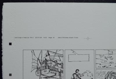 Florence Magnin - Héritage Emilie T04 le rêveur, 2005 - Planche offset signée 2