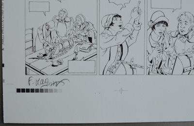 Florence Magnin - Héritage Emilie T03 L’ÉXILÉ, 2004 - Planche offset signée 2