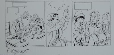 Florence Magnin - Héritage Emilie T03 L’ÉXILÉ, 2004 - Planche offset signée 2