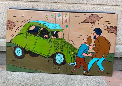 VINC - Malle arrière de 2CV Tintin 3, 2000 2