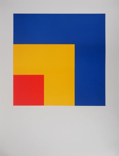 Ellsworth KELLY - Rouge, jaune et bleu - Lithographie en couleurs 2