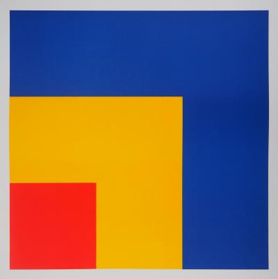 Ellsworth KELLY - Rouge, jaune et bleu - Lithographie en couleurs 2