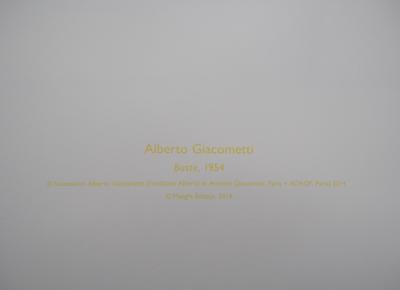 Alberto GIACOMETTI (d’après) - Buste à l’atelier, 2014 - Lithographie signée 2