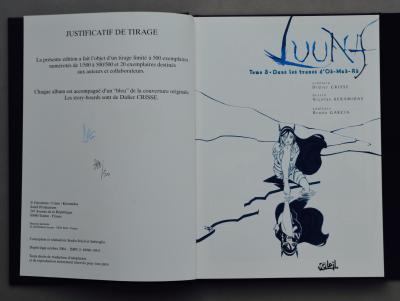 Nicolas Keramidas / Crisse - Luuna - 2004 - Tirage de luxe 2