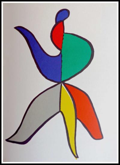 Alexander CALDER - Composition, 1963 - Lithographie originale 2