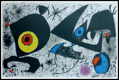 Joan MIRO - Hommage à MIRO, 1972 - Lithographie originale 2