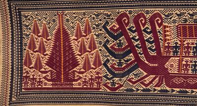 Indonesie - Grand textile cérémoniel Palepai 2