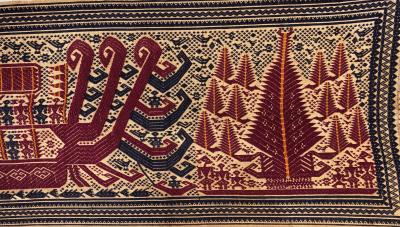 Indonesie - Grand textile cérémoniel Palepai 2