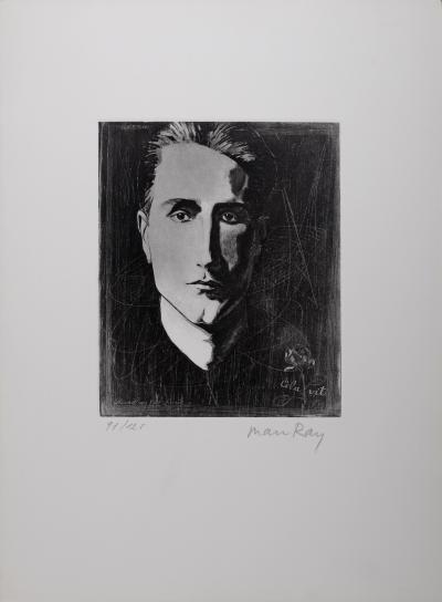 MAN RAY - Marcel Duchamp, 1971 - Gravure aquatinte originale signée à la main 2