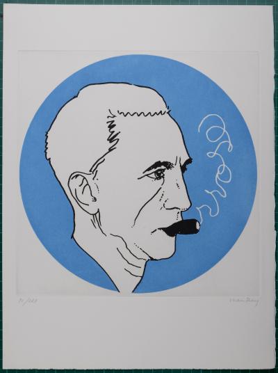 MAN RAY - Marcel Duchamp, 1971 - Original Hand signed aquatint etching 2