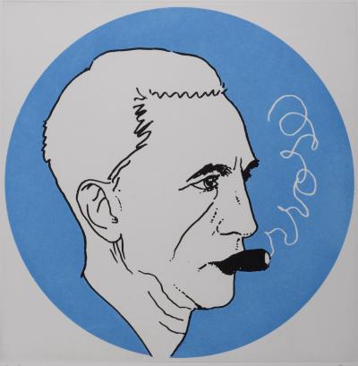 MAN RAY - Marcel Duchamp, 1971 - Original Hand signed aquatint etching 2