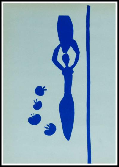 Henri MATISSE (d’après)  - Porteuse d’amphore II, 1958 - Lithographie 2