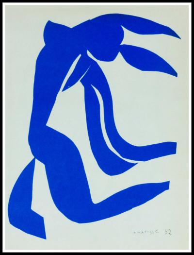 Henri MATISSE (d’après)  - La chevelure, 1958 - Lithographie 2