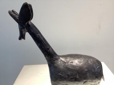 Animal mythique Bobo- Girafe - Sculpture en bronze 2
