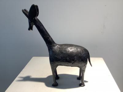 Animal mythique Bobo- Girafe - Sculpture en bronze 2