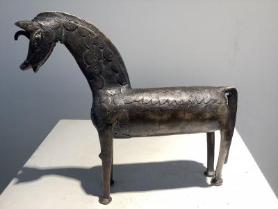 Animal mythique- Cheval - Sculpture en bronze 2