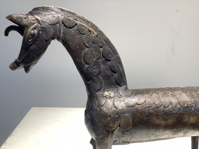 Animal mythique- Cheval - Sculpture en bronze 2