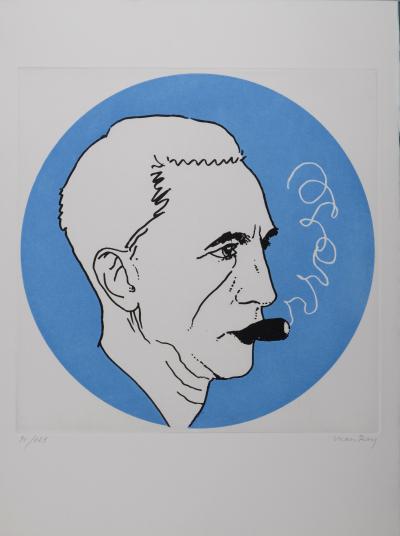 Man RAY - Duchamp, 1972 - Gravure aquatinte originale signée à la main 2