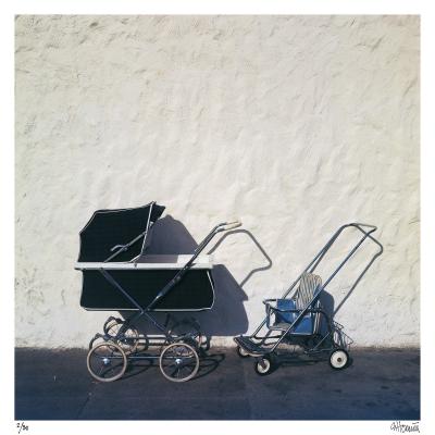 Michel HOSSZU - Two baby’s car  - New York 1964, 2019 - Tirage pigmentaire original signé et numéroté 2