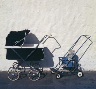 Michel HOSSZU - Two baby’s car  - New York 1964, 2019 - Tirage pigmentaire original signé et numéroté 2