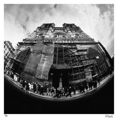 Michel HOSSZU - Notre Dame de Paris - Paris, 1967, 2019 - Sérigraphie signée au crayon 2