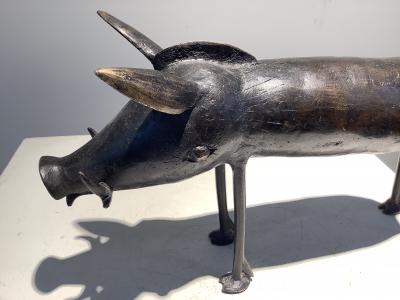 Animal mythique Bobo- Phacochère - Sculpture en bronze 2