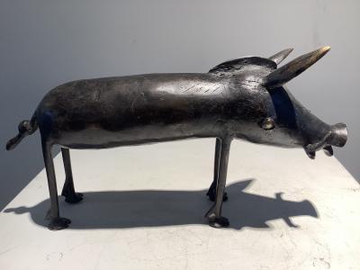 Animal mythique Bobo- Phacochère - Sculpture en bronze 2