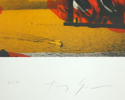 Tony SOULIE - Enseignes Hotel - Ensemble de trois lithographies signées et numérotées 2