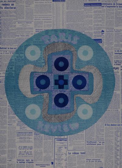 George Earl ORTMAN - The Paris Review, 1965 - Original screenprint 2