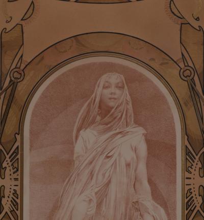 Alphonse MUCHA - L’Année Qui Vient, 1897 - Affiche lithographique originale 2