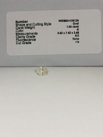 1ct oval cut diamond 2