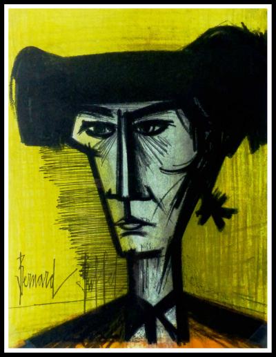 Bernard BUFFET - Le Torero, 1967 - Lithographie originale 2