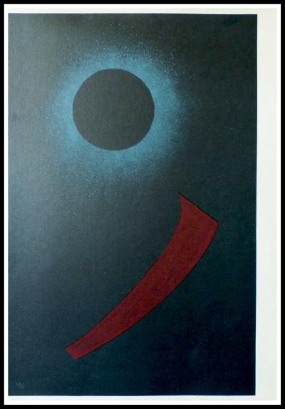 Vassily KANDINSKY (d’après) - Violet dominant, 1960 - lithographie 2