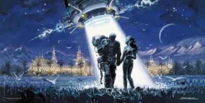 Jean-Claude MEZIERES - Utopiales Nantes, 2002 - Affiche édition d’art 2