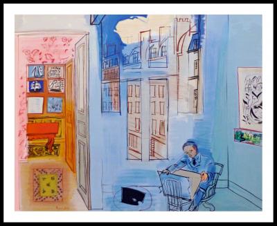 Raoul DUFY - L’atelier de l’impasse, 1969 - Lithographie 2