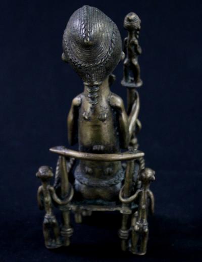 Côte d’Ivoire, Culture Baoulé, Statue en Bronze 2