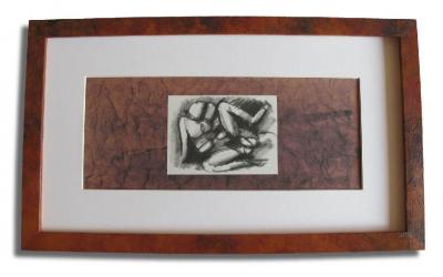 José MOLINA - Nude - Sanguine and pastel on paper 2