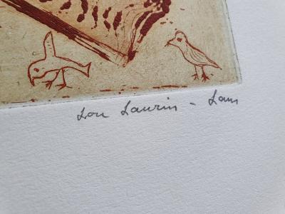 Lou LAURIN-LAM - La vie est ailleurs, Milan Kundera - Eau forte signée au crayon 2