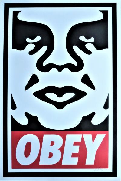 Shepard FAIREY (OBEY) : Obey Icon - Sérigraphie originale signée 2