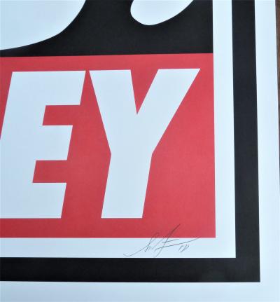 Shepard FAIREY (OBEY) : Obey Icon - Sérigraphie originale signée 2