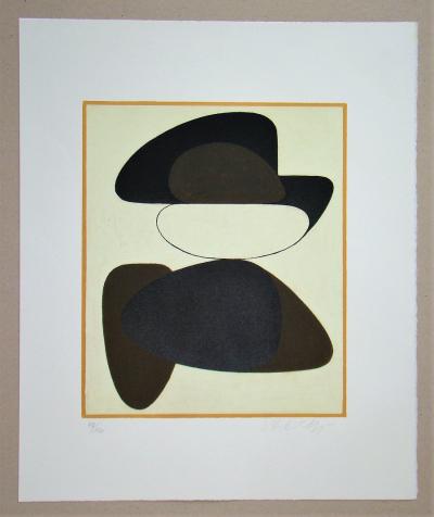 Victor VASARELY - Kerisle., 1972 - Lithographie originale signée et numérotée 2