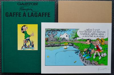 André Franquin - Gaffe à Lagaffe, 1996 - Sérigraphie signée 2