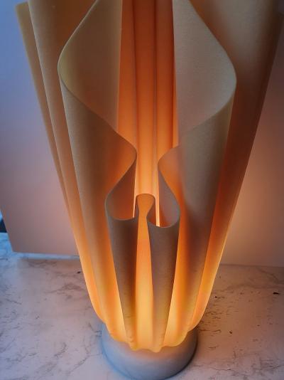 Georgia JACOB - Lampe Athéna Beige (grand modèle),  vers 1975 2